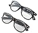 Specs retro 80's Vintage Reading Glasses (Shiny Havana and Black/Bright Blue Gradient) +1.50 2-Pack