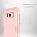 Galaxy S8 Case, KAMII 3in1 [Shockproof] Drop-Protection Hard PC Soft Silicone Combo Hybrid Impact Defender Heavy Duty Full-Body Protective Case Cover for Galaxy S8 (Rose Golden)