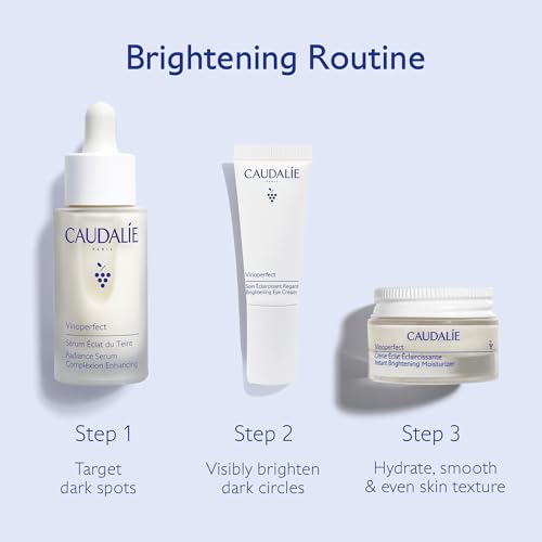 Caudalie Vinoperfect Brightening Skin Care Gift Set, Vinoperfect Radiance Serum Full Size + 2 Free Travel-Size Products ($161 Value)