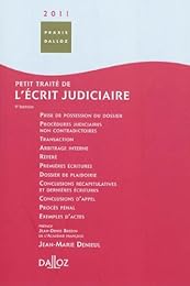 Petit traité de l'écrit judiciaire