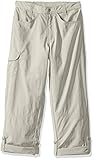 White Sierra Girls Pt. Roll Up Pants, Pale