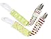 Ziggy Baby Pacifier Clip Girl, Boy (2 Pack) “Merry & Bright Collection”