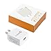 Quick Charge 3.0 YUNSONG Certified 18W USB Wall Charger Compatible with Galaxy Note8 / S8 / S8+, LG G6 / V30, HTC 10 and More (White)