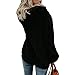 Amlaiworld Women Plus Size Sweater Furry Long Sleeve Button Outerwear Pullovers Hoodies Sweatshirt Blackthumb 4