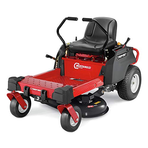 Troy-Bilt Mustang Fit Riding Lawn Mower with 34-Inch Deck and 452cc Engine
