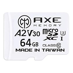 AXE MEMORY 64GB microSDXC Memory Card + SD Adapter