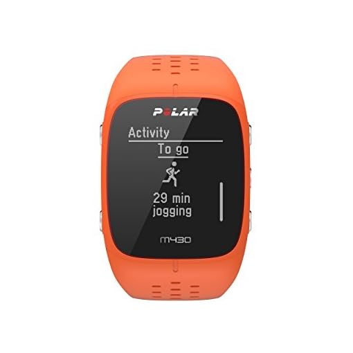 Polar M430 GPS Running Watch, Orange, Medium/Large - Image 4