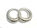 Wholesale Scarf Jewelry DIY Silver Scarf Rings CCB Pendant Scarf Accessory Sold 12pc