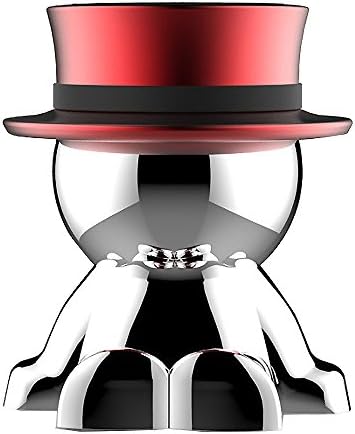 Magnetic Car Phone Mount, GG MALL Magnet Phone Holder for Car Crazy Hat Cell Phone Car Mount - 360 Degrees Rotating For All Phone Sizes And Tablets (Style A, Red)