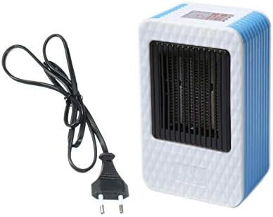 Luxuglow Mini Electric Heater Fan Personal Space Heater Portable Handheld Desktop Heater Heating Fan Air Conditioner Heater Warmer for Home,Office,Bedroom