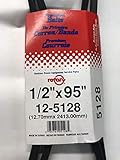 Rotary 5128 Belt Compatible with Craftsman 144959, 130801, 138255 (1/2X95) Retail Packaging