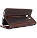 Genuine Vintage Leather Case fit for Samsung Galaxy S7 Book Wallet Luxury Cover S Handmade Retro Id s 7 brown chocolate DavisCase