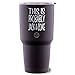 This is Probably Jack & Coke Stainless Steel Tumbler with Lid - Large 30 oz Vacuum Insulated Travel Mug - Funny Tumblers for Hot Coffee and Cold Drinks - Premium Gifts for Men Women Dad - Black