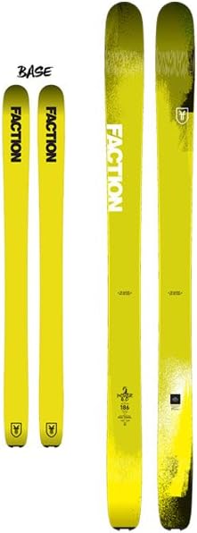 Faction Dictator 1.0 17/18 Ski, Yellow/Black, 180, SKI-1718-DCT40-180