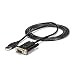 StarTech.com USB to Serial RS232 Adapter - DB9 Serial DCE Adapter Cable with FTDI - Null Modem - USB 1.1 / 2.0 - Bus-Powered (ICUSB232FTN)