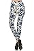 R510-OS Cotton Flower Print Fashion Leggings