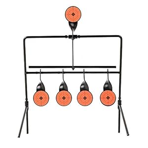MOPHOTO Air Gun Resetting Targets, Pellet BB Gun Target .22/.177 for Interactive Shooting Experience w/Instant Feedback