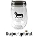 The Party Mind It’s Been a Long Day Stemless Glass (Black, Plastic)
