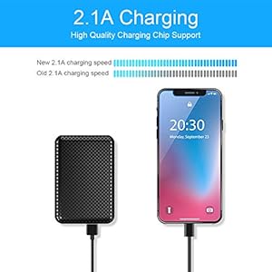 Mini Power Bank 10000 mah, Caricabatterie Portatile Batteria Esterna Cellulare con Porta di Uscita di 2.1A, Display a… - immagine 5