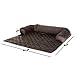 PETMAKER Furniture Protector Pet Cover with Bolster – Brown – 30×30.5thumb 2