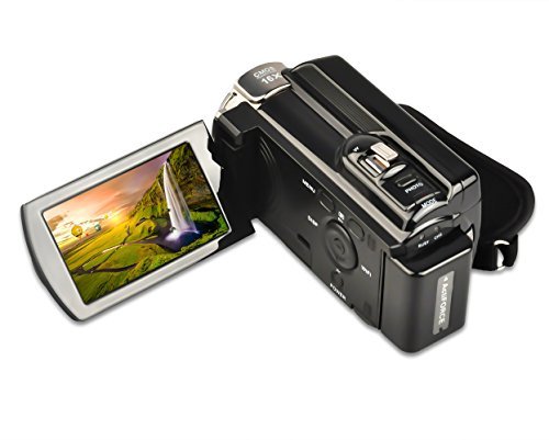 Video Camcorders, CamKing 6053 Portable Digital Video Camera Max 24.0 MP 1080P Camcorder HD Support WIFI and IR 3.0 Inches Touch Screen Camera Recorder