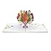 Lovepop Tulip Paper Bouquet Pop Up Card, 5x7-3D Greeting Card for Mom, Paper Flower Pop Up Card for Spring or Summer, Anniversary Card, Thinking of You, Pop Up Mother's Day Card
