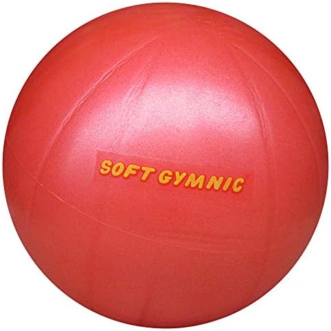 ギムニク Gymnic 小さい バランスボール 新作販売 ニューソフトギムニク 直径23cm 赤 レッド 表面凹凸なし