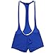 FEESHOW Men's Stretch Bodysuit Jockstrap Briefs Sports Underwear Wrestling Singlet