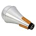 DerBlue Aluminum Trumpet Practice Mute, Straight (S)