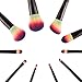Makeup Brushes Anbber 10pcs Makeup Brushes Set with Makeup Bag Organizer, Professional Face Foundation Concealer Blush Eye Shadow Makeup Brush Kit