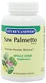 Nature's Answer Saw Palmetto Extract Vegetarian Capsules, 120-Count
