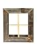 BARNWOODUSA Rustic Window Planter Frame - 100% Reclaimed Wood, Weathered Gray 22x18x4