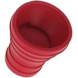 NUOLUX Golf Ball Pick-up Suction Cup Grabber Rubber(Red)