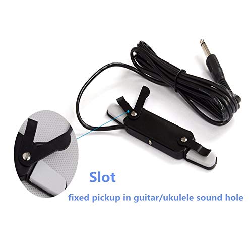 Wall of Dragon Professional Classic Acoustic Guitar Pickup Transducer Amplifier Guitar Pickup Sound Hole Musical Instruments Pickup Guitar