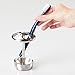InterDesign Forma Metal Toothbrush Holder Stand for Bathroom, Vanity Countertops in Master, Guest, and Kids' Bathrooms, 3