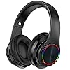 Bluetooth-Headphones-Wireless-Over-Ear-Foldable-Headsets-with-Microphone-LED-Wired-and-Wireless-Headset-for-Smart-PhoneTVPC Bluetooth Headphones Wireless Over Ear Foldable Headsets with Microphone LED ,Wired and Wireless Headset for Smart Phone…