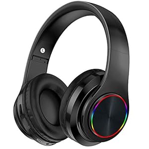 Bluetooth-Headphones-Wireless-Over-Ear-Foldable-Headsets-with-Microphone-LED-Wired-and-Wireless-Headset-for-Smart-PhoneTVPC Bluetooth Headphones Wireless Over Ear Foldable Headsets with Microphone LED ,Wired and Wireless Headset for Smart Phone…