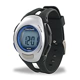 Smart Health Walking, All-in-One Wellness Monitor (Black w/ Blue face) Large