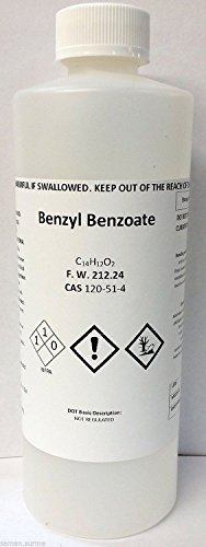 Benzyl Benzoate 1000ml (32 fl oz) High Purity Fragrance/Aroma Compound Benzyl Benzoate 1000ml (32 fl oz) High Purity Fragrance/Aroma Compound