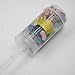 Mybbshower Glitter Gold Tiara Stickers Princess Birthday Party Envelope Sealing Stickers Crown Nursery1 4/5 Inch Pack of 100