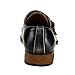 Beston EA28 Men's Double Monk Strap Slip On Dress Shoes