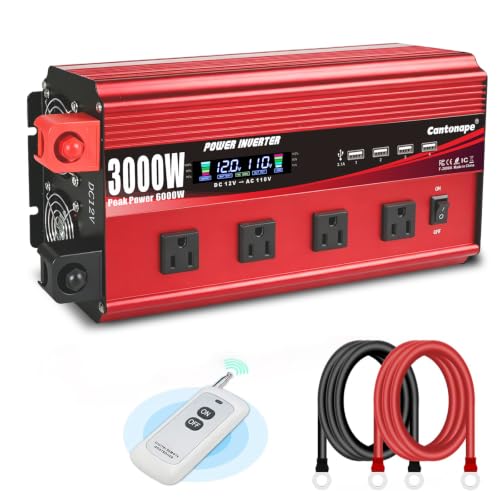 Cantonape 3000W Modified Sine Wave Inverter