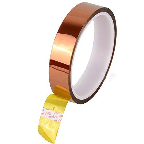 Soply 2 Rolls 10mm x 100ft High Temperature Heat Resistant Tape Sublimation Dye Mug Electronic Polyimide Tape - Thumbnail 5