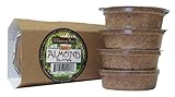 Wilderness Poets Almond Butter - Grab N' Go Snackers (4 X 1.8 oz Cups) - Organic Raw Nut Butter