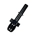 8AN Male to 3/8 SAE Quick Disconnect Male Push-On EFI Fitting Fuel Rail Hose Line Adapter Aluminum Black