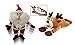 Kovot Santa & Reindeer Sound Flingshot Set - 1 Santa and 1 Reindeer Included