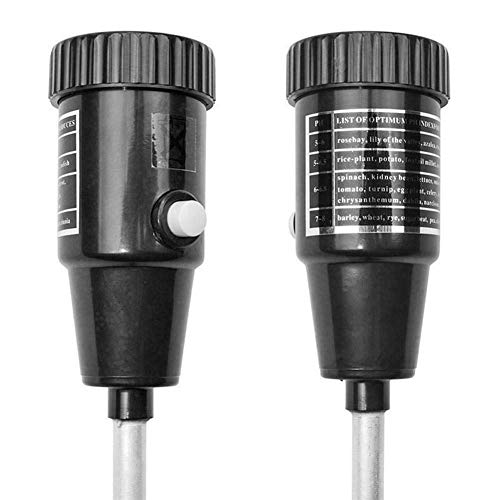 RONSHIN Moisture Humidity Meter PH Tester for Garden Soil Metal Probe Hygrometer Indoor - Thumbnail 4