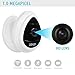 Security Mini IP Camera, UOKOO 1280x720p Home Surveillance Camera Wireless IP Camera With Built In Microphone WiFi Security Camera, Baby Video Monitor Nanny Cam,Motion Detection