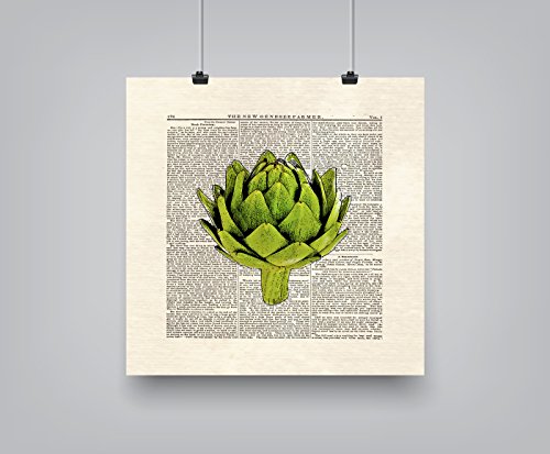 Americanflat Poster Print-Artichoke-Matt Dinniman, 10" x 10", H x 10" W