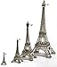 Ethrift 15 Inch (38cm) Silver Metal Eiffel Tower Statue Figurine Replica Centerpiece